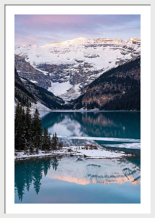 Lake Louise At Dawn