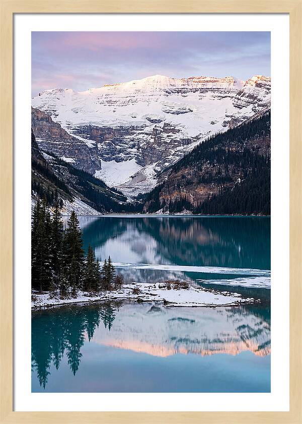 Lake Louise At Dawn