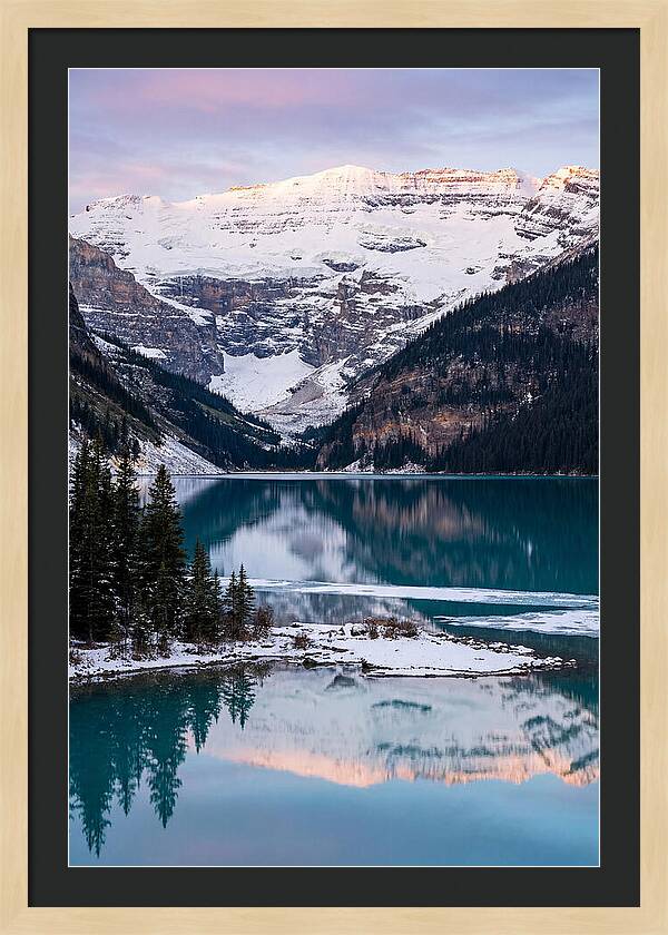 Lake Louise At Dawn