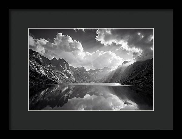 Lake Louise Mountain Reflection