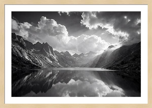 Lake Louise Mountain Reflection