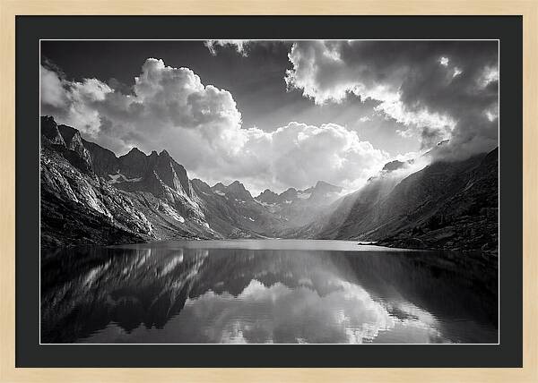 Lake Louise Mountain Reflection