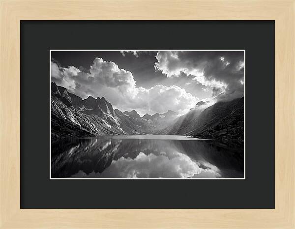 Lake Louise Mountain Reflection