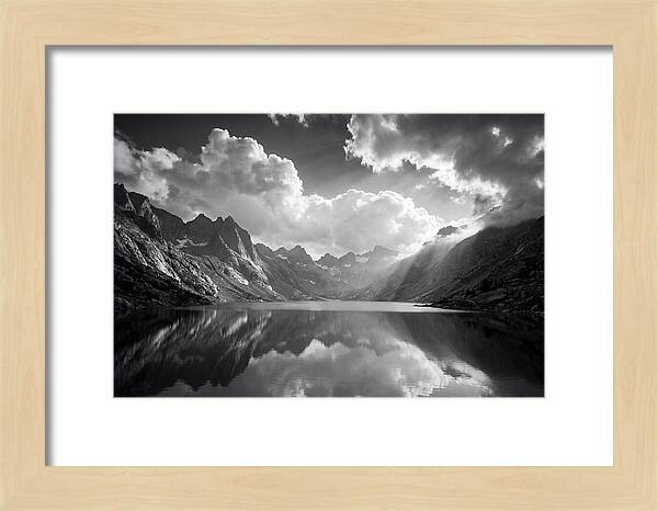 Lake Louise Mountain Reflection