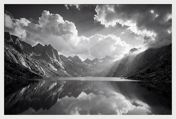 Lake Louise Mountain Reflection