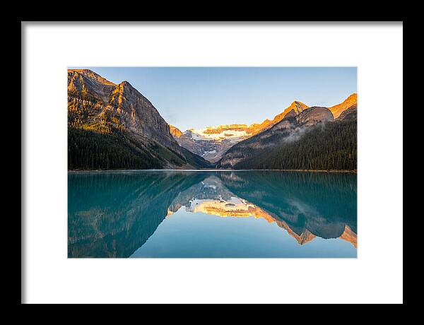 Lake Louise Sunrise Reflection