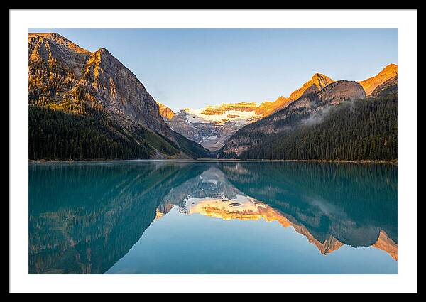 Lake Louise Sunrise Reflection