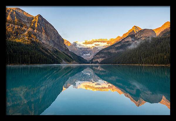 Lake Louise Sunrise Reflection
