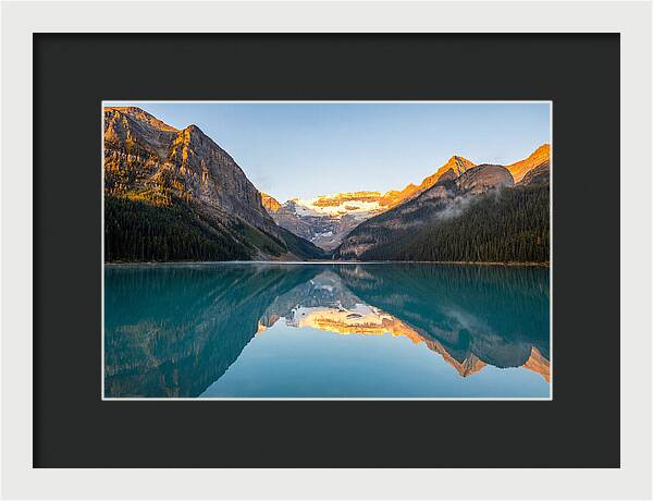 Lake Louise Sunrise Reflection