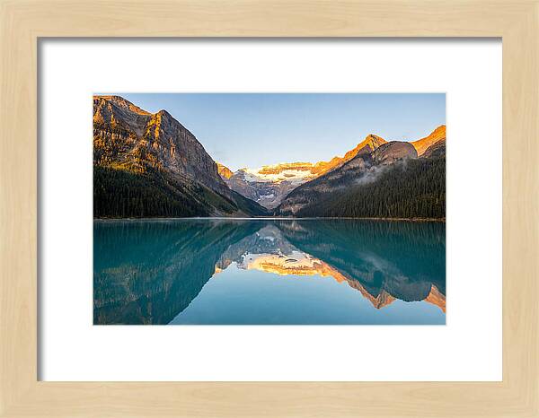 Lake Louise Sunrise Reflection