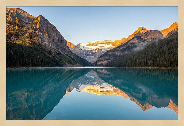 Lake Louise Sunrise Reflection