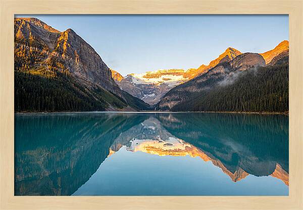 Lake Louise Sunrise Reflection