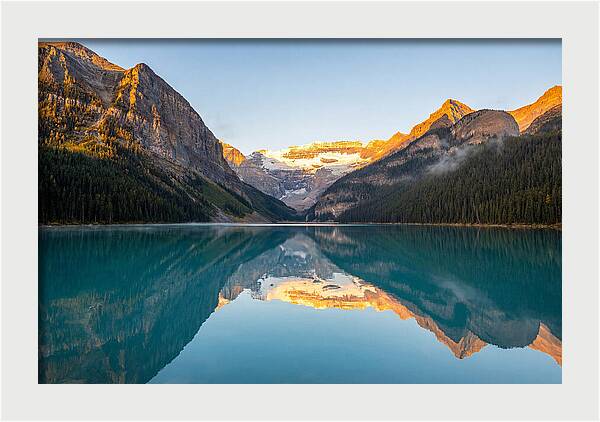Lake Louise Sunrise Reflection