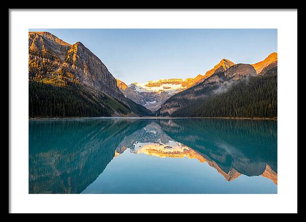 Lake Louise Sunrise Reflection