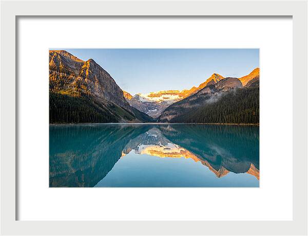 Lake Louise Sunrise Reflection