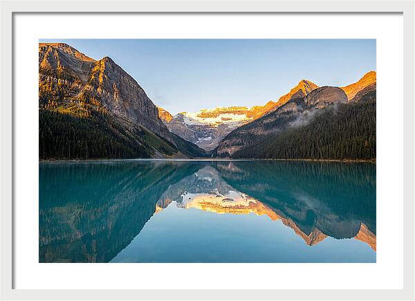 Lake Louise Sunrise Reflection