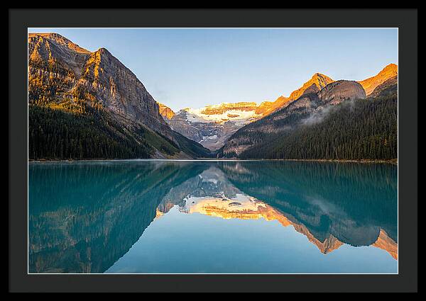 Lake Louise Sunrise Reflection
