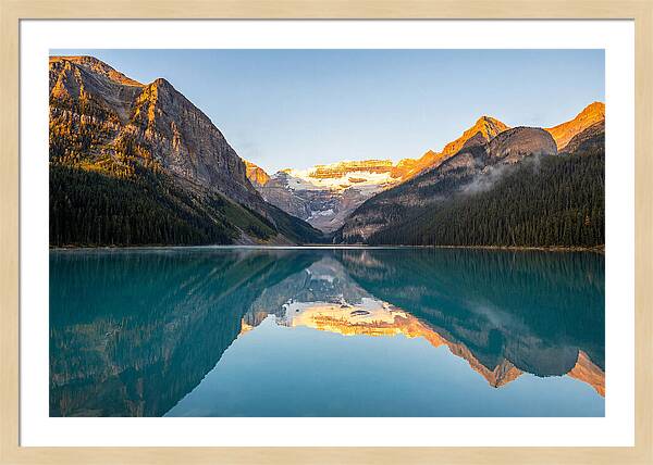 Lake Louise Sunrise Reflection