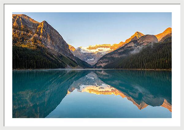 Lake Louise Sunrise Reflection