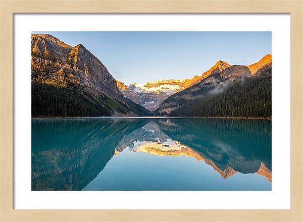 Lake Louise Sunrise Reflection