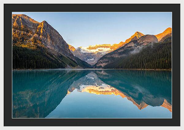 Lake Louise Sunrise Reflection