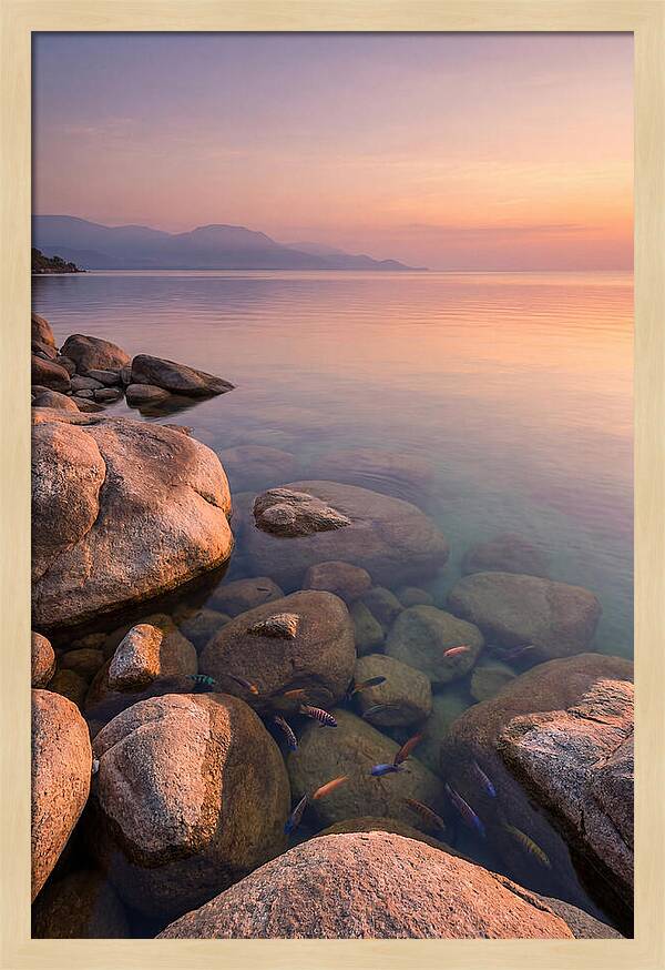 Lake Malawi At Sunrise
