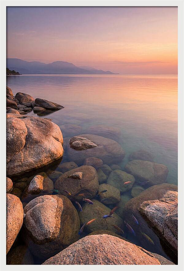 Lake Malawi At Sunrise
