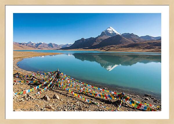 Lake Manasarovar Reflections
