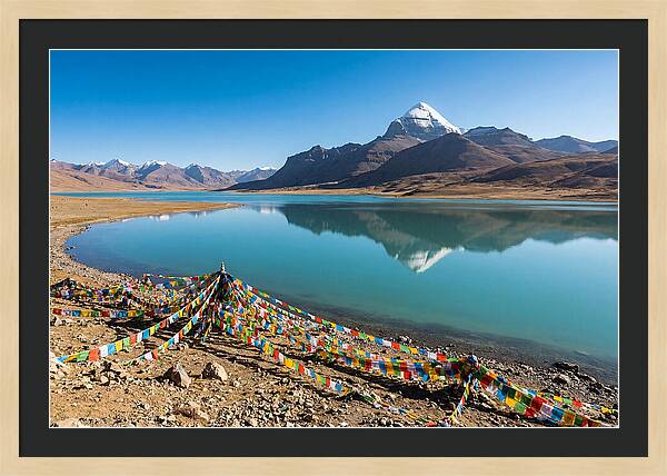 Lake Manasarovar Reflections