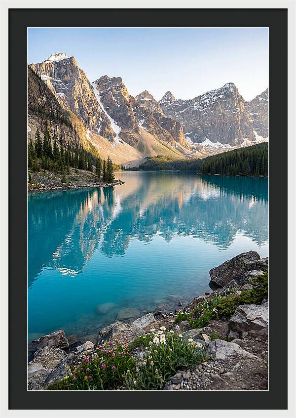 Lake Moraine Reflections