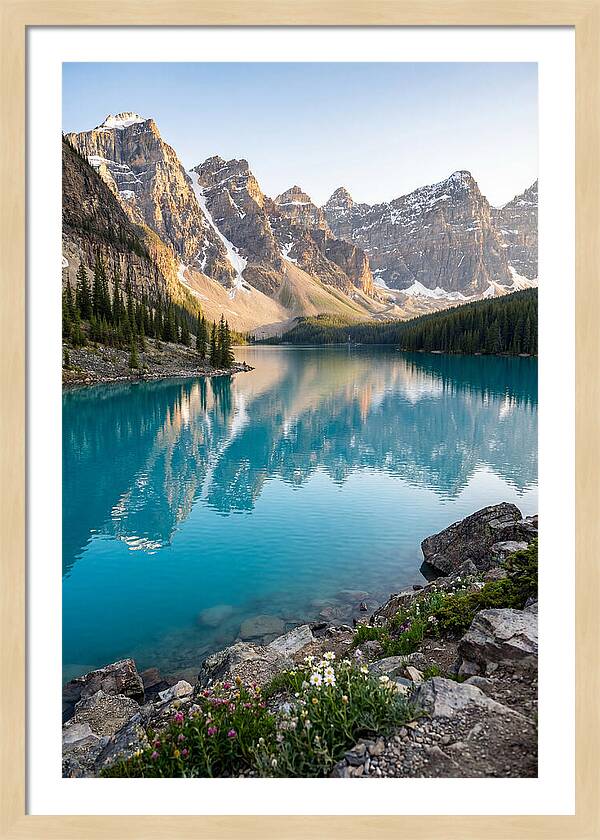 Lake Moraine Reflections