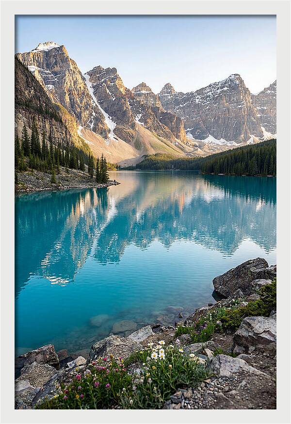 Lake Moraine Reflections