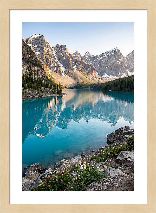 Lake Moraine Reflections