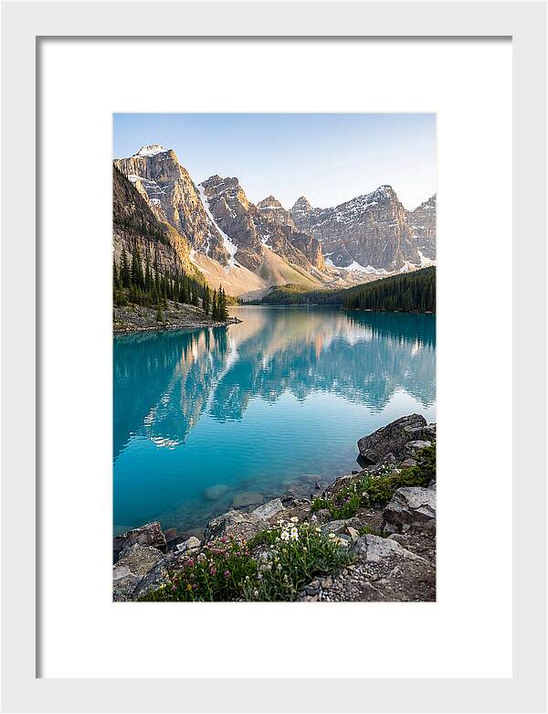 Lake Moraine Reflections