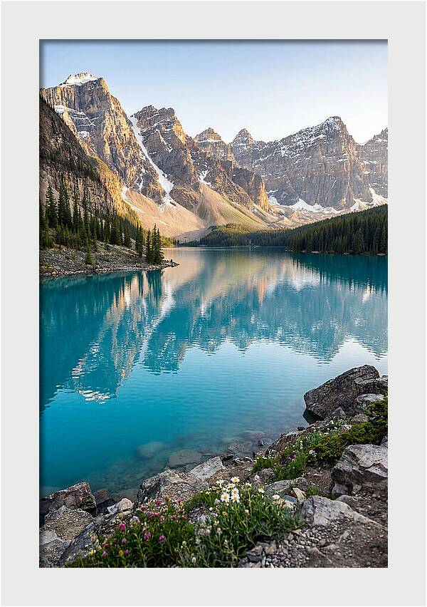 Lake Moraine Reflections
