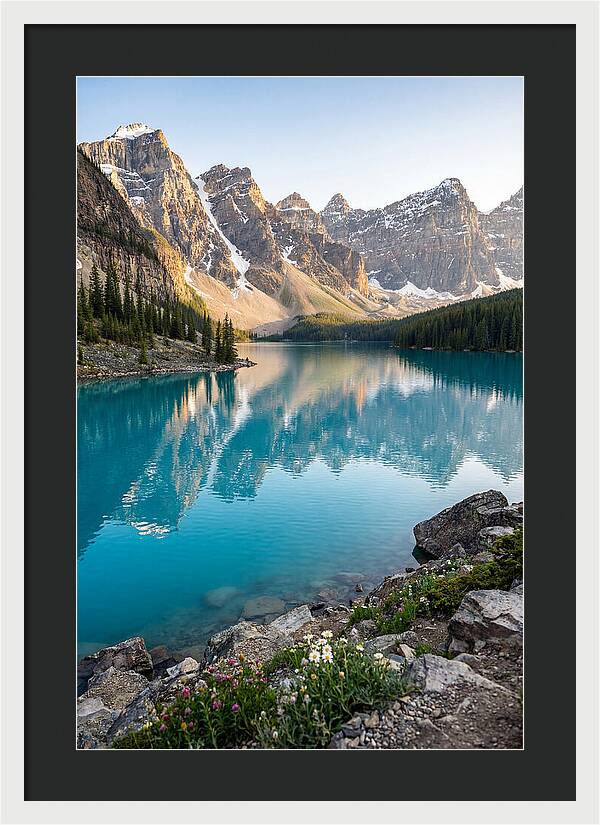 Lake Moraine Reflections