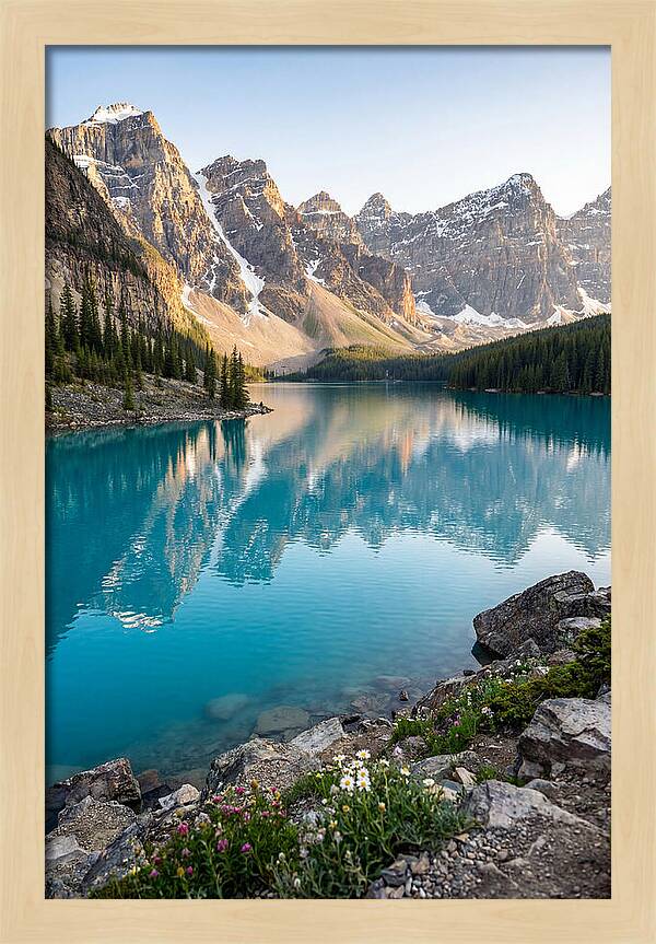 Lake Moraine Reflections