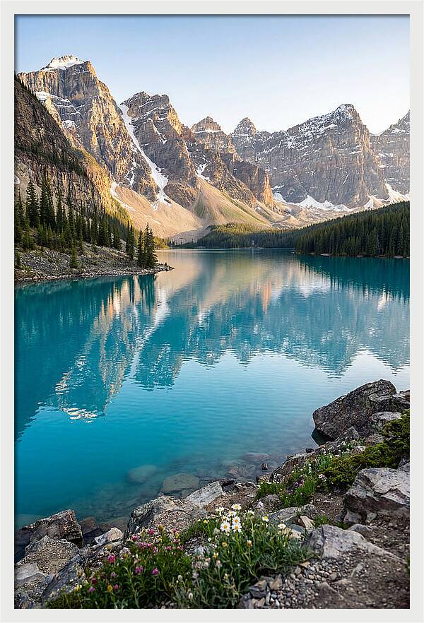 Lake Moraine Reflections