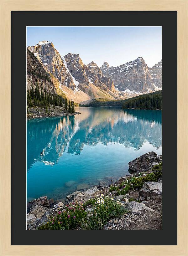 Lake Moraine Reflections