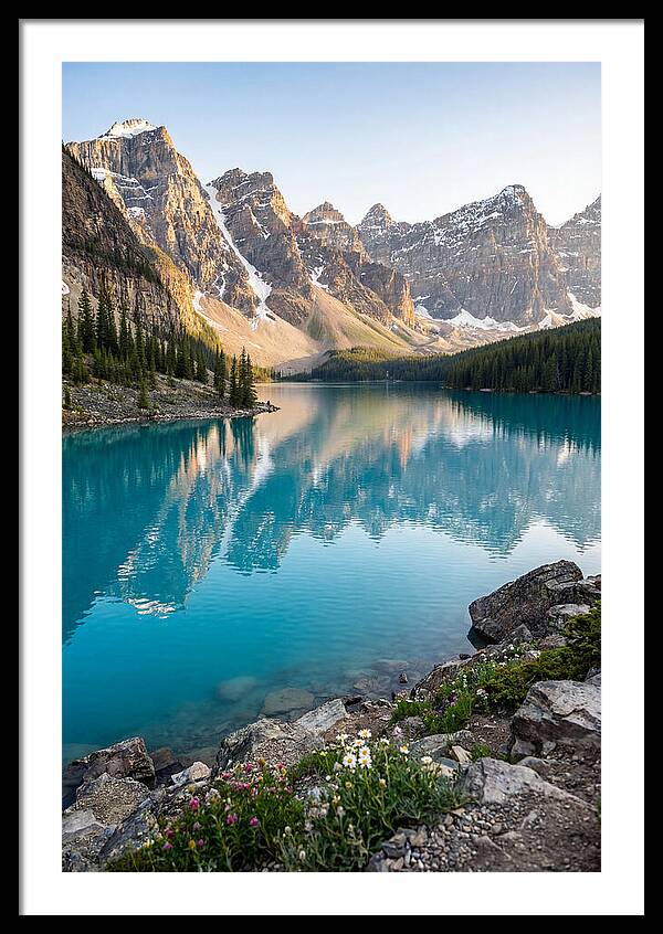 Lake Moraine Reflections