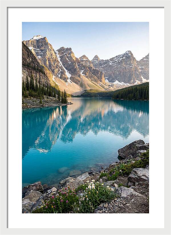Lake Moraine Reflections