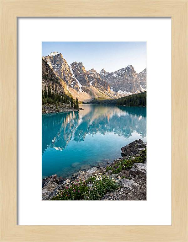 Lake Moraine Reflections