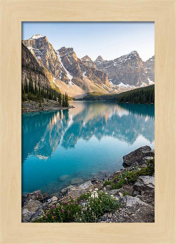 Lake Moraine Reflections