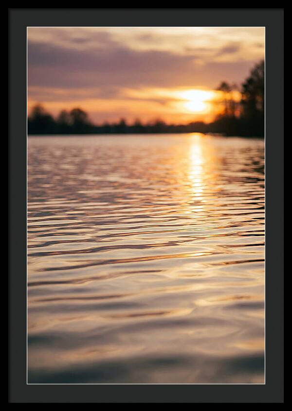Lake Nakuru Sunset Reflections