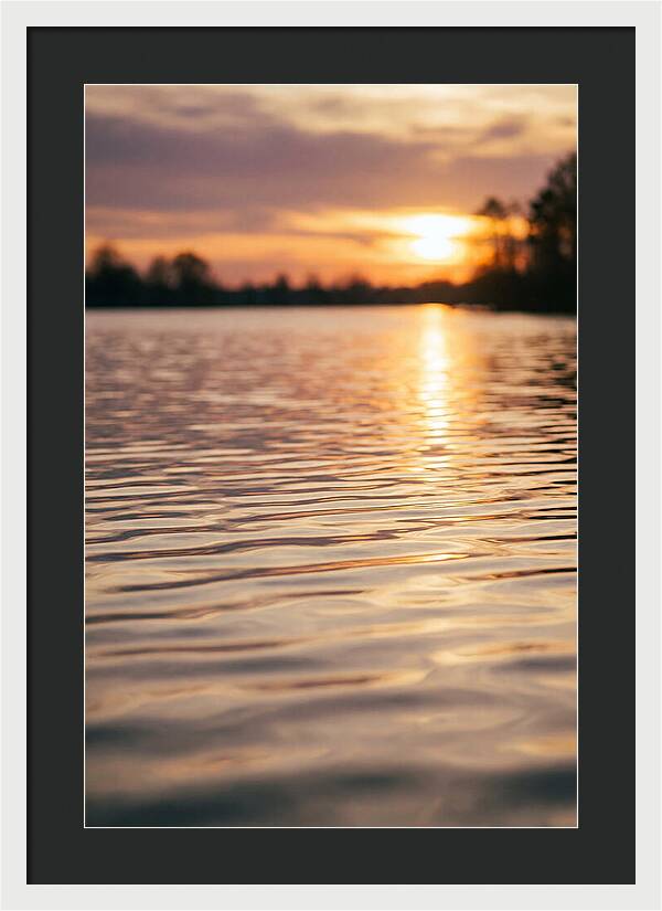 Lake Nakuru Sunset Reflections