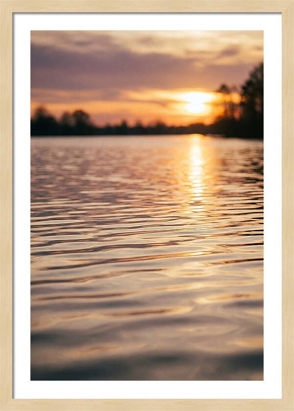 Lake Nakuru Sunset Reflections