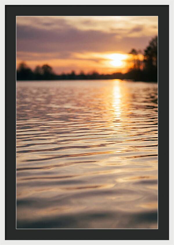 Lake Nakuru Sunset Reflections