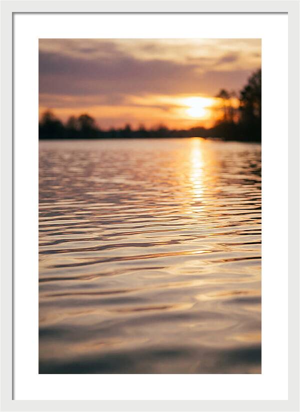 Lake Nakuru Sunset Reflections