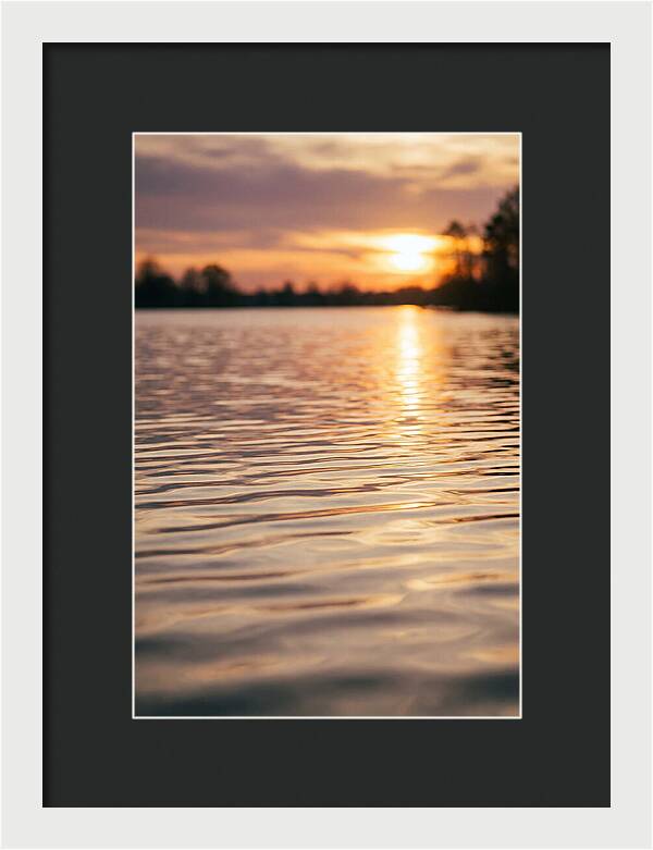 Lake Nakuru Sunset Reflections