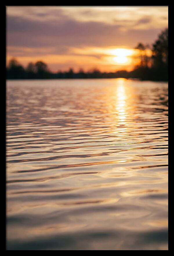 Lake Nakuru Sunset Reflections